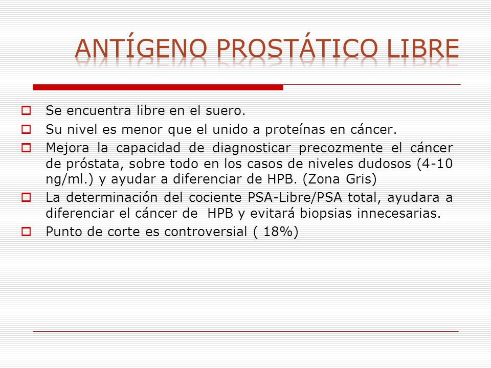 antig prostatico especifico psa